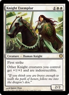 Knight Exemplar Duel Decks- Knights vs Dragons